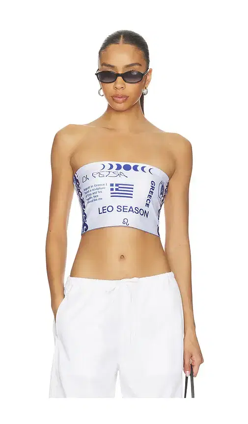 Di Petsa Leo Season Tube Top