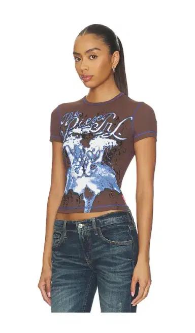 Diesel Graphic Tee | Thumbnail 2 Diesel Graphic Tee | Thumbnail 2