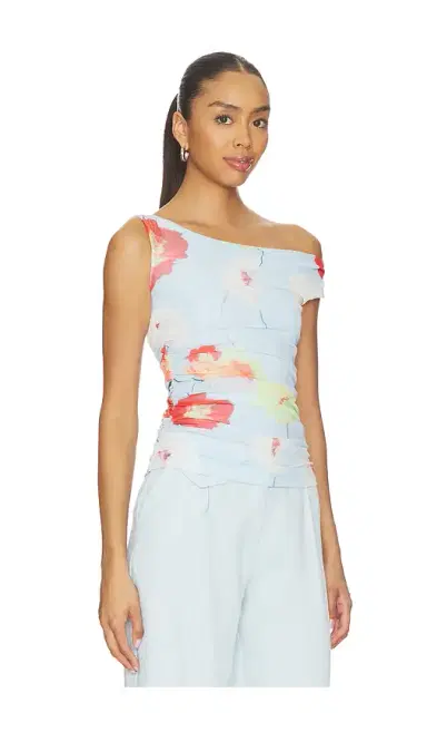 Bardot Layana Printed Mesh Top | Thumbnail 2 Bardot Layana Printed Mesh Top | Thumbnail 2