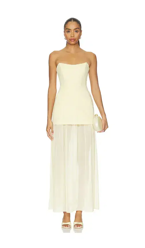 Amanda Uprichard Christy Maxi Dress