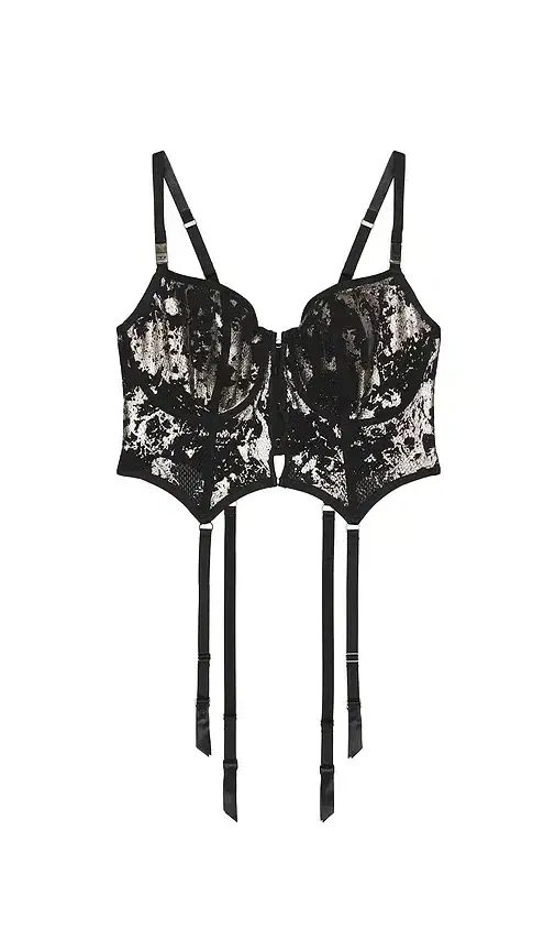 X Savage C Fishnet Bustier