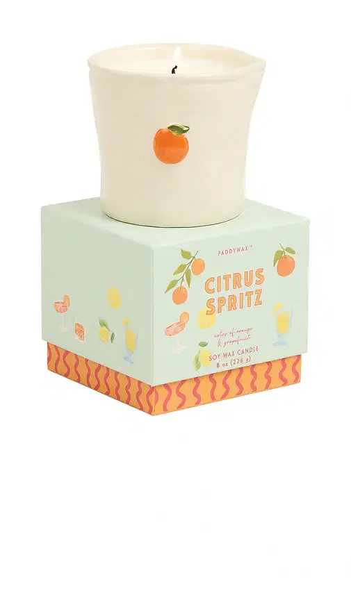 Paddywax Bistro Boxed Ceramic Candle