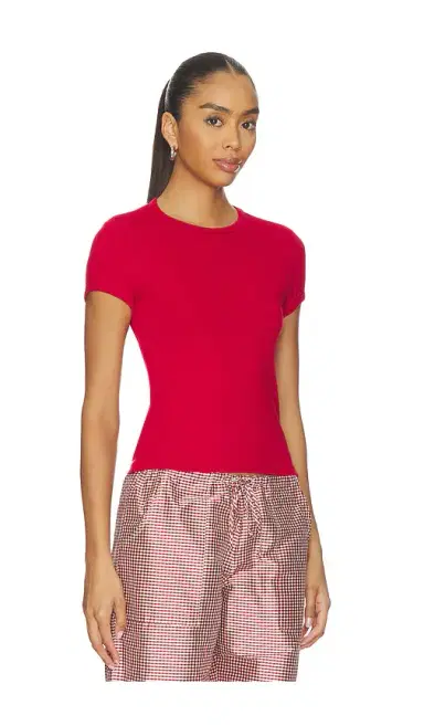 DONNI. The Baby Rib Baby Tee | Thumbnail 2 DONNI. The Baby Rib Baby Tee | Thumbnail 2
