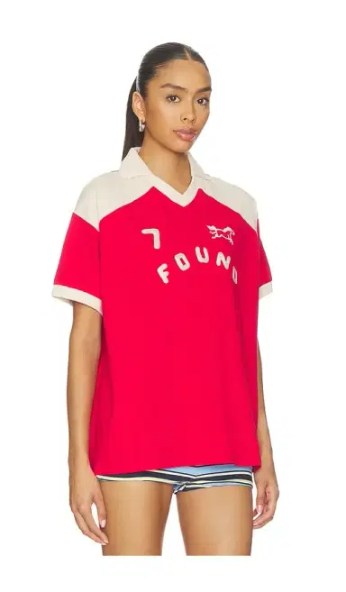 Found Goji Red Jersey Tee | Thumbnail 2