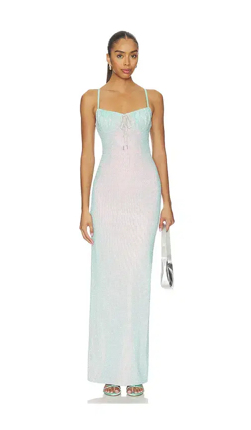 Crystal Hotfix Gown