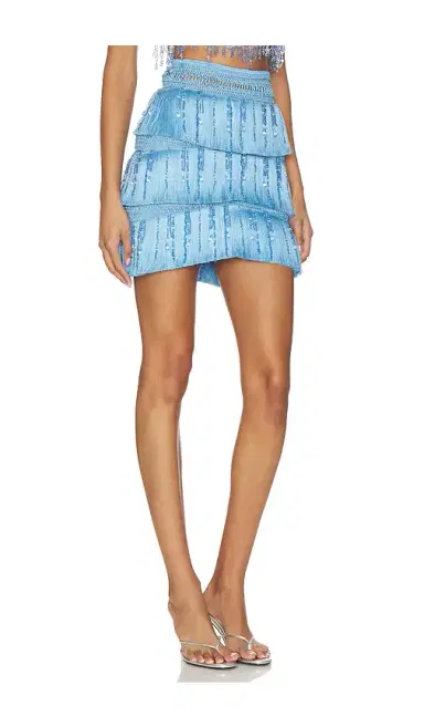 PatBo Clara Fringe Mini Skirt | Thumbnail 2 PatBo Clara Fringe Mini Skirt | Thumbnail 2