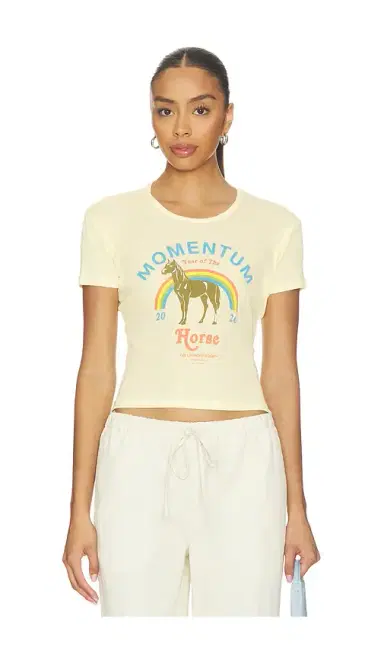 The Laundry Room Momentum Horse Baby Tee | Thumbnail 1