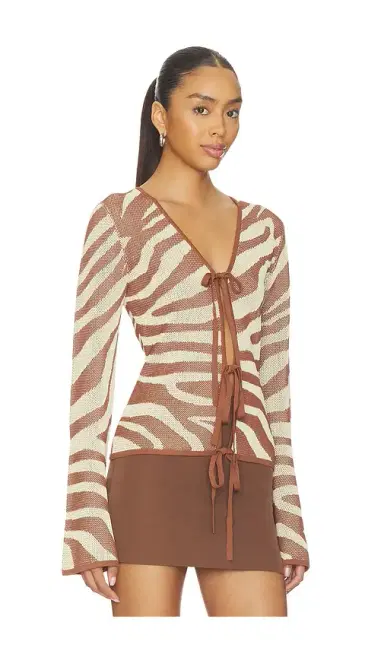 The Wolf Gang Sutton Knit Blouse | Thumbnail 2