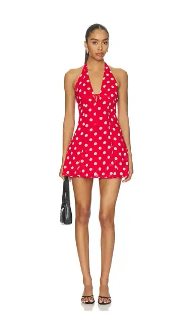 MORE TO COME Olivea Halter Mini Dress | Thumbnail 1
