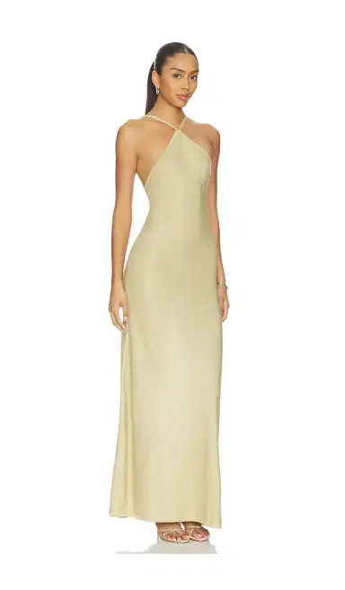 Lovers and Friends Tatyana Halter Sequin Maxi Dress | Thumbnail 2 Lovers and Friends Tatyana Halter Sequin Maxi Dress | Thumbnail 2