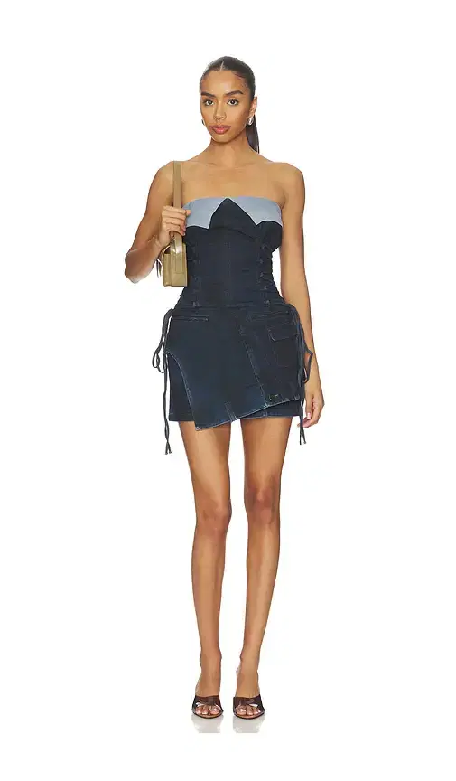 Dislocation Suit Bandeau Dress