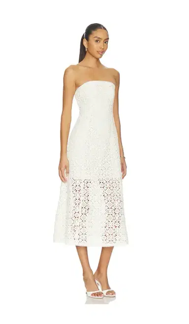 Cami NYC Lisboa Strapless Crochet Dress | Thumbnail 2 Cami NYC Lisboa Strapless Crochet Dress | Thumbnail 2