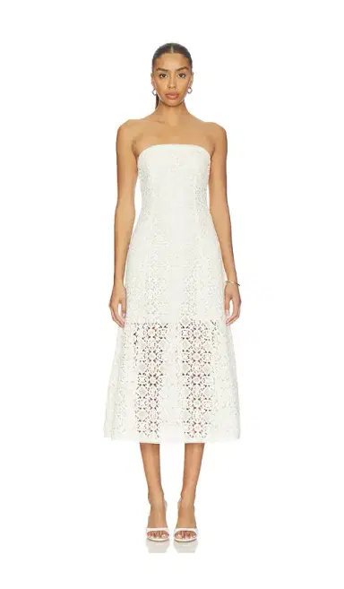 Cami NYC Lisboa Strapless Crochet Dress | Thumbnail 1 Cami NYC Lisboa Strapless Crochet Dress | Thumbnail 1
