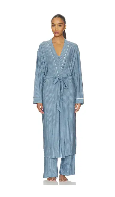 Eberjey Gisele Printed Long Robe | Thumbnail 1 Eberjey Gisele Printed Long Robe | Thumbnail 1
