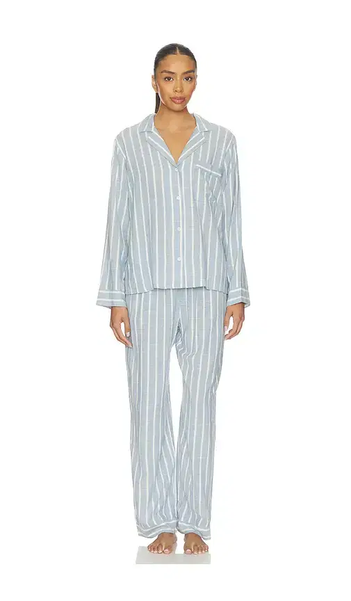 eberjey Nautico Long Pajama Set