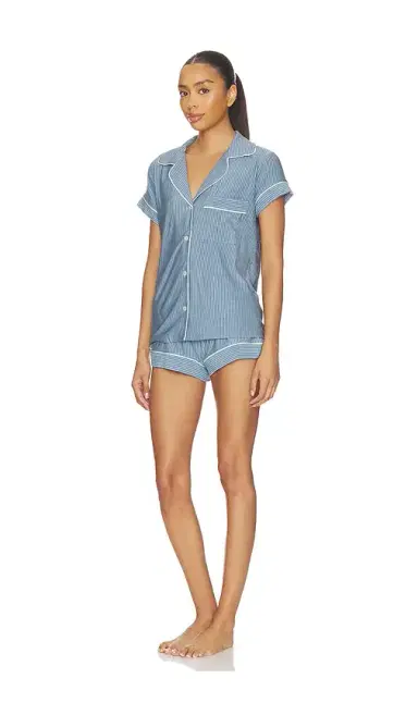 Eberjey Gisele Printed Shortie Pajama Set | Thumbnail 2