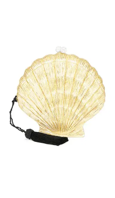 Emm Kuo Le Sirenuse Scallop Seashell Evening Clutch | Thumbnail 2
