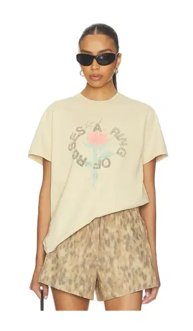 Ganni Future Heavy Jersey Oversized T-shirt | Thumbnail 1 Ganni Future Heavy Jersey Oversized T-shirt | Thumbnail 1
