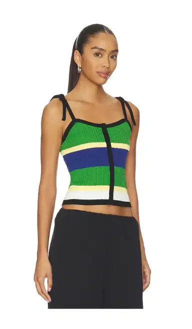 Polo Ralph Lauren Cotton Tie Tank Top Sweater | Thumbnail 2