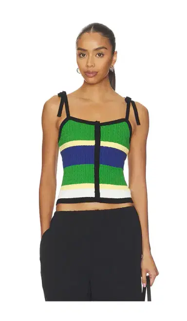Polo Ralph Lauren Cotton Tie Tank Top Sweater | Thumbnail 1