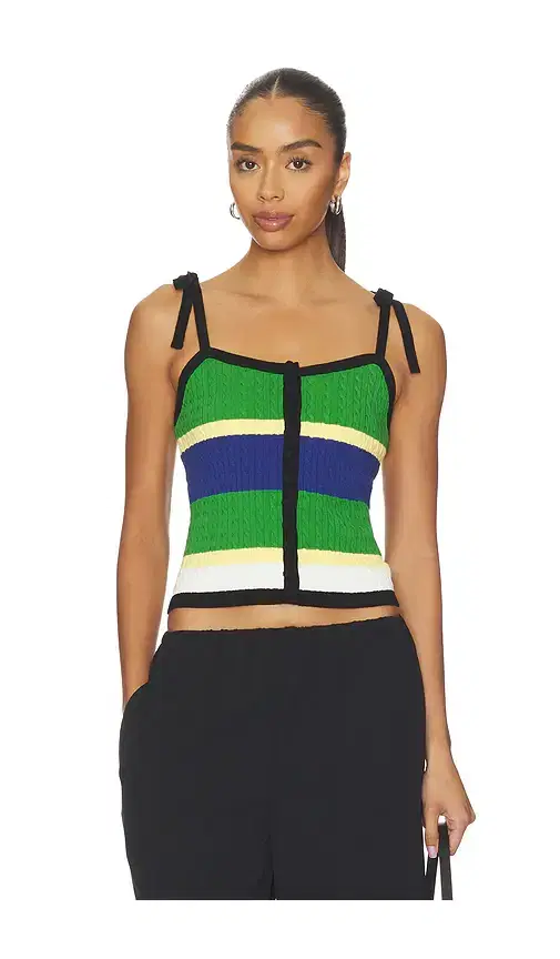 Polo Ralph Lauren Cotton Tie Tank Top Sweater