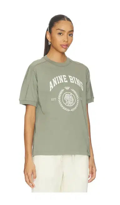 Anine Bing Walker Collegiate Tee | Thumbnail 2 Anine Bing Walker Collegiate Tee | Thumbnail 2