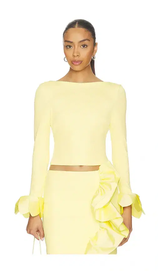 PatBO Taffeta Tarsila Top
