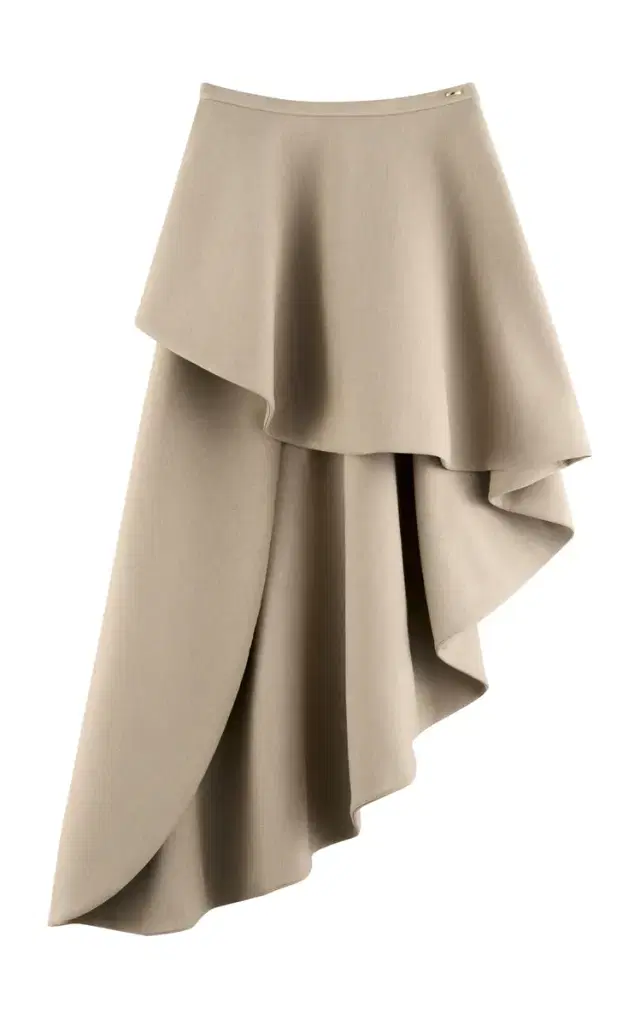 ARAKII Spiral Asymmetrical Maxi Skirt Exclusive
