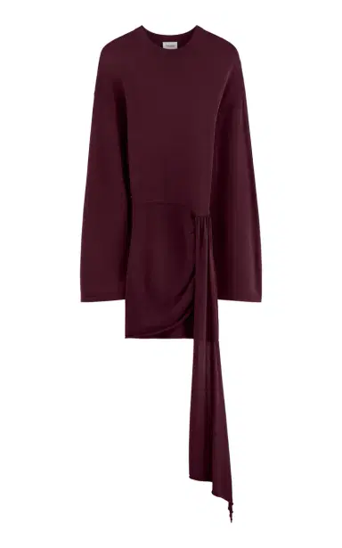 ARAKII Draped Long Sleeved Mini Dress Exclusive | Thumbnail 5