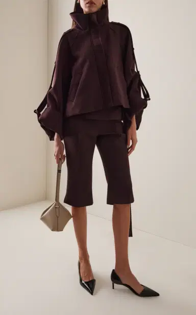 ARAKII Exclusive Short Pleated Crepe Jacket | Thumbnail 3 ARAKII Exclusive Short Pleated Crepe Jacket | Thumbnail 3