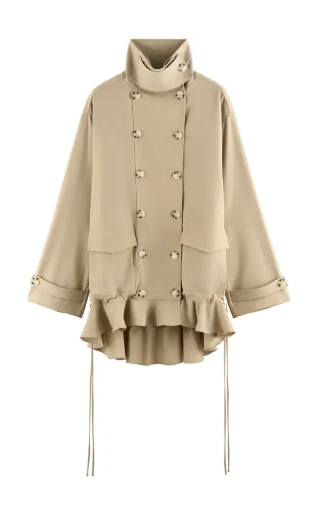 Frill Jacket Wool-Blend Mini Dress Exclusive