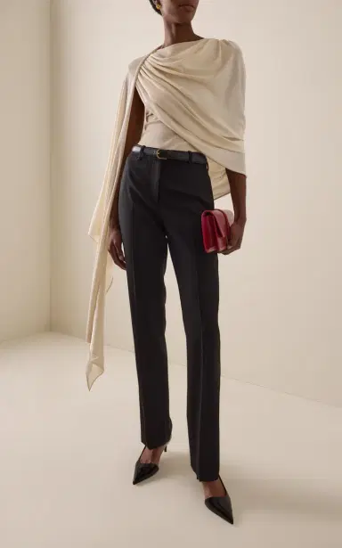 ARAKII Exclusive Haze Draped Crepe Top | Thumbnail 2 ARAKII Exclusive Haze Draped Crepe Top | Thumbnail 2