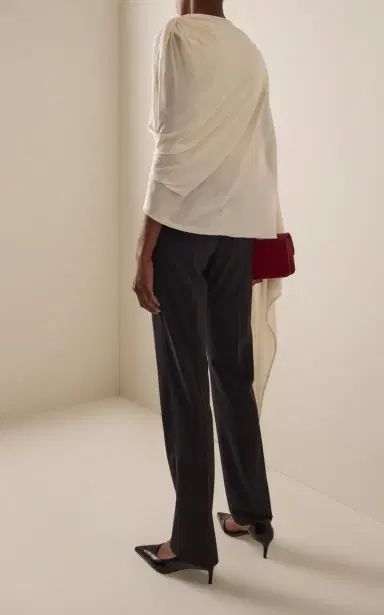 ARAKII Exclusive Haze Draped Crepe Top | Thumbnail 4 ARAKII Exclusive Haze Draped Crepe Top | Thumbnail 4