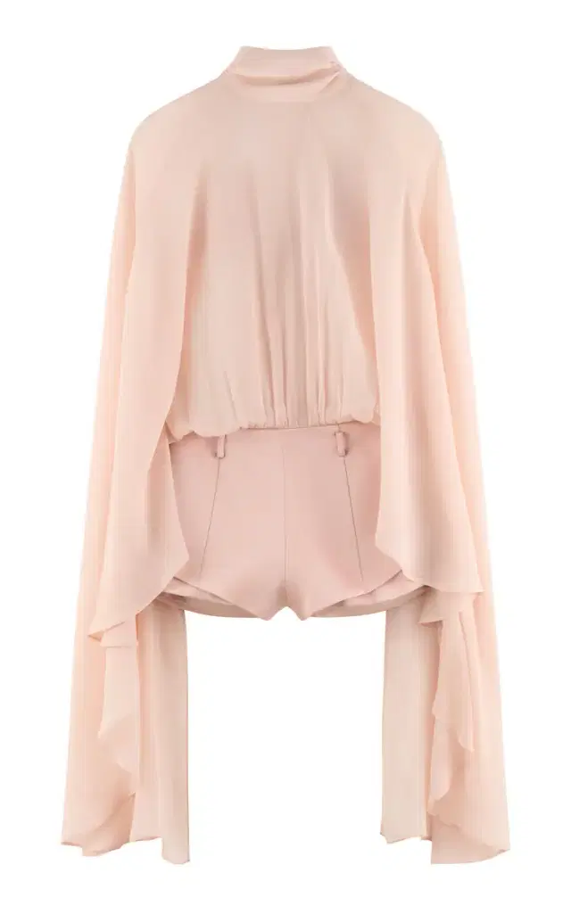 ARAKII Exclusive Sheer Cape Playsuit