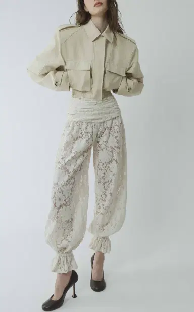 ARAKII Exclusive Velvet Lace Wide-Leg Pants | Thumbnail 8 ARAKII Exclusive Velvet Lace Wide-Leg Pants | Thumbnail 8