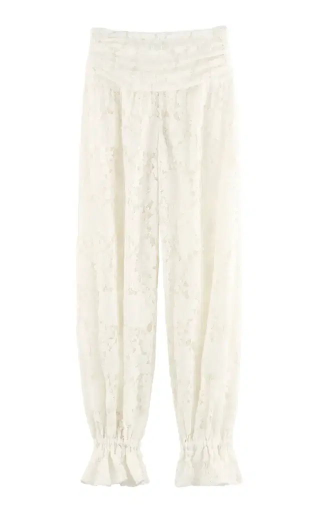 ARAKII Exclusive Velvet Lace Wide-Leg Pants