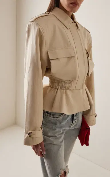 ARAKII Exclusive Cropped Boxy Cotton Jacket | Thumbnail 3 ARAKII Exclusive Cropped Boxy Cotton Jacket | Thumbnail 3