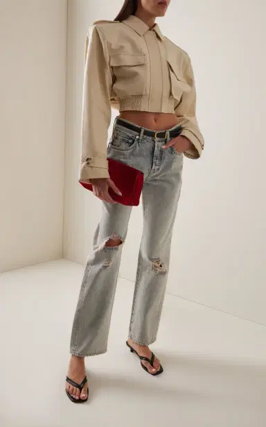 ARAKII Exclusive Cropped Boxy Cotton Jacket | Thumbnail 5 ARAKII Exclusive Cropped Boxy Cotton Jacket | Thumbnail 5