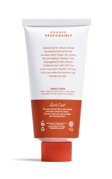 TANNING Club Tan De Soleil SPF 6 | Thumbnail 4 TANNING Club Tan De Soleil SPF 6 | Thumbnail 4