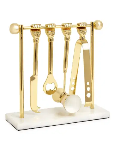 Jonathan Adler Barbell Barware Set | Thumbnail 2
