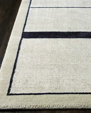 Christopher Guy Avenue Silvery Moon Hand-Knotted Rug | Thumbnail 2