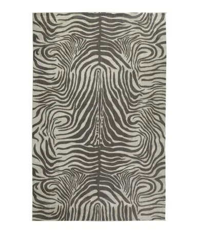 Nourison Dariya Power-Loomed Zebra Rug, 9 ' x 12.9 ' | Thumbnail 2