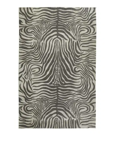 Nourison Dariya Power-Loomed Zebra Rug, 9 ' x 12.9 ' | Thumbnail 3