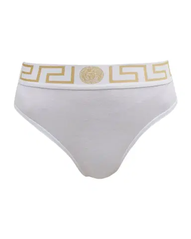 Versace Greca Border High-Leg Jersey Briefs | Thumbnail 1 Versace Greca Border High-Leg Jersey Briefs | Thumbnail 1