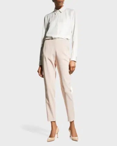 Giorgio Armani Cady Slim-Leg Ankle Trousers | Thumbnail 2 Giorgio Armani Cady Slim-Leg Ankle Trousers | Thumbnail 2
