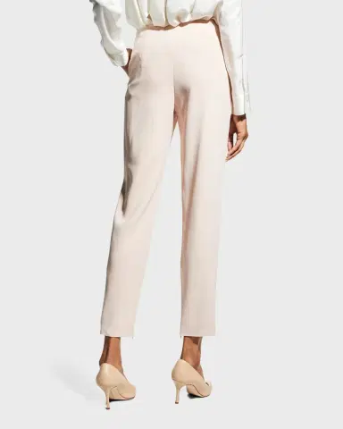 Giorgio Armani Cady Slim-Leg Ankle Trousers | Thumbnail 3 Giorgio Armani Cady Slim-Leg Ankle Trousers | Thumbnail 3