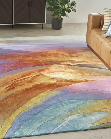 Nourison Bright Hand-Tufted Rug | Thumbnail 1 Nourison Bright Hand-Tufted Rug | Thumbnail 1