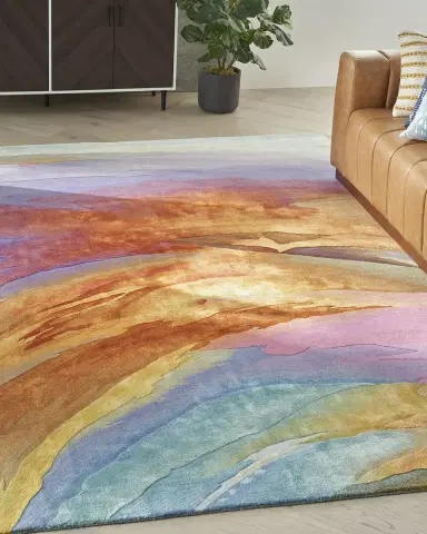 Nourison Bright Hand-Tufted Rug | Thumbnail 1 Nourison Bright Hand-Tufted Rug | Thumbnail 1