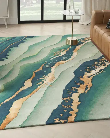 Nourison Luellah Hand-Tufted Rug | Thumbnail 1