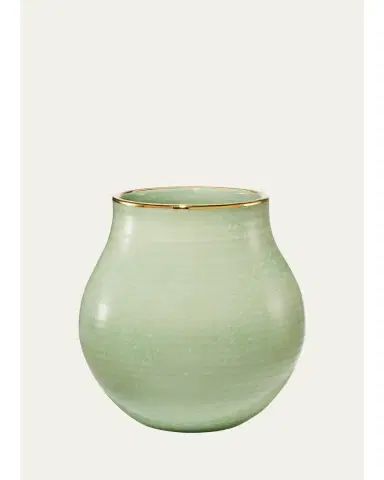 AERIN Romina Large Vase, Sage | Thumbnail 1